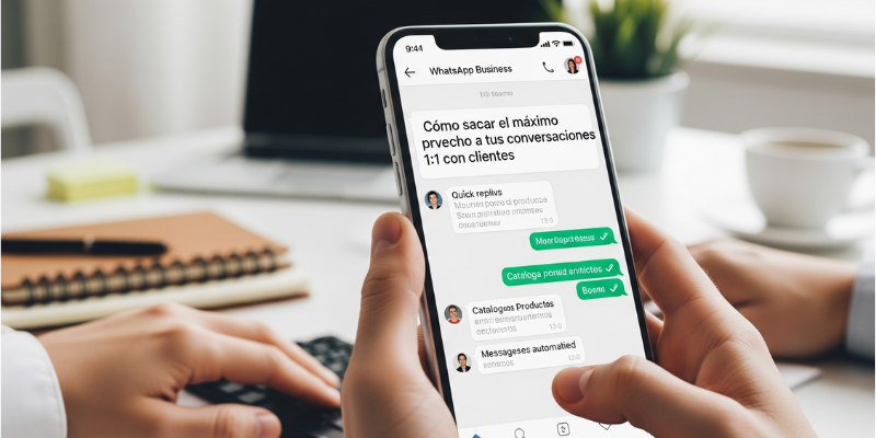 WhatsApp Business: Cómo sacar el máximo provecho a tus conversaciones 1:1 con clientes