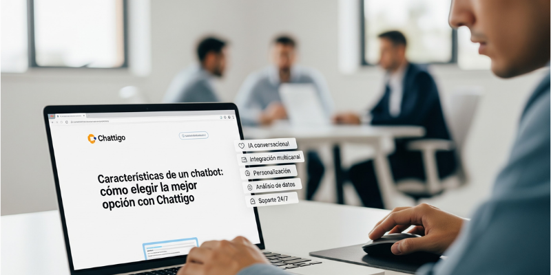 Características de un chatbot: cómo elegir la mejor opción