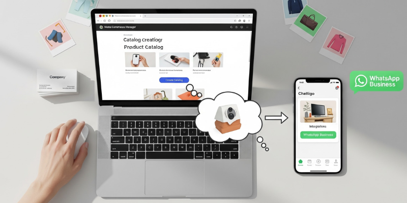 Cómo crear y conectar tu catálogo de productos de Meta en chattigo paso a paso