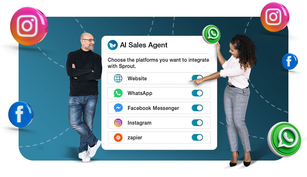 AI en redes sociales